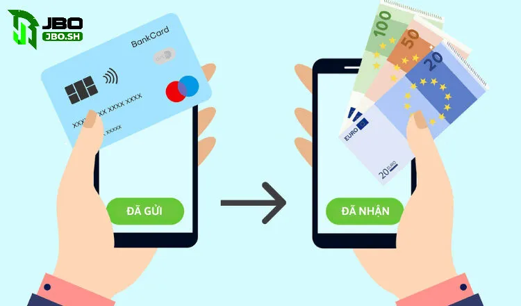 Chi tiết các bước nạp tiền tại trang chủ JBO